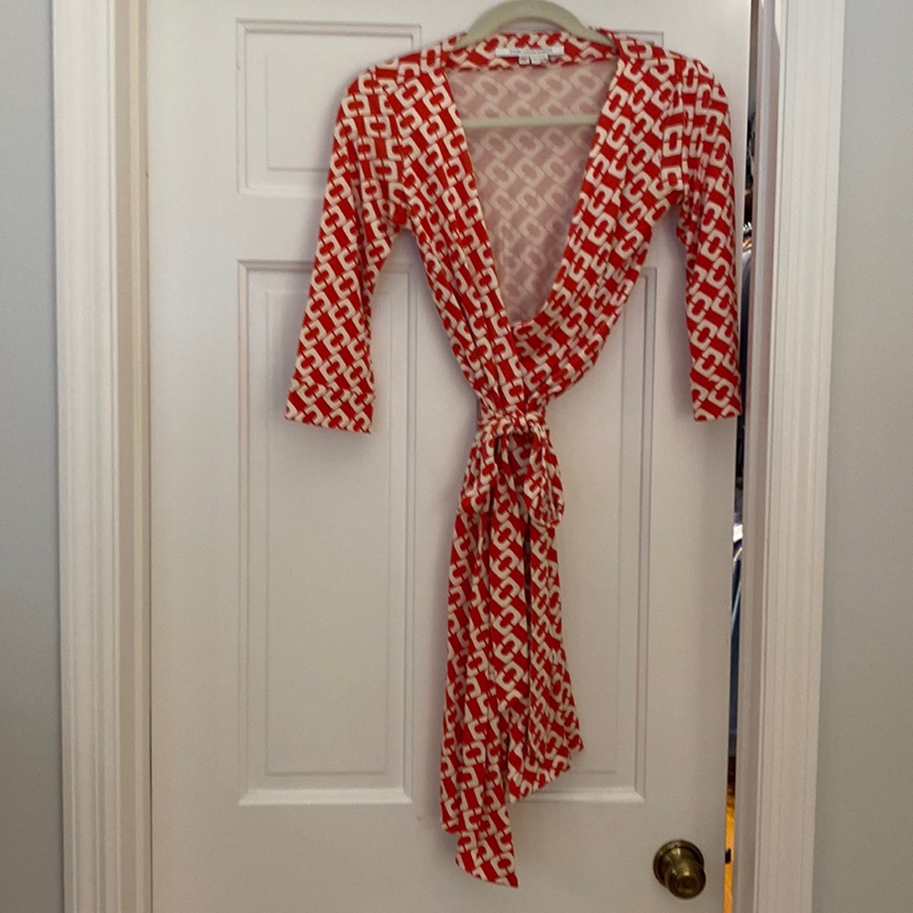 DVF wrap dress